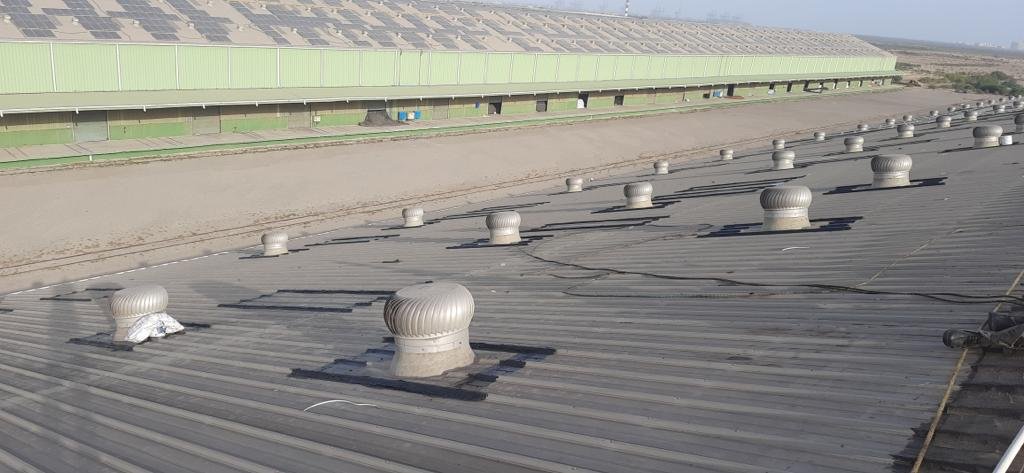 Warehouse waterproofing