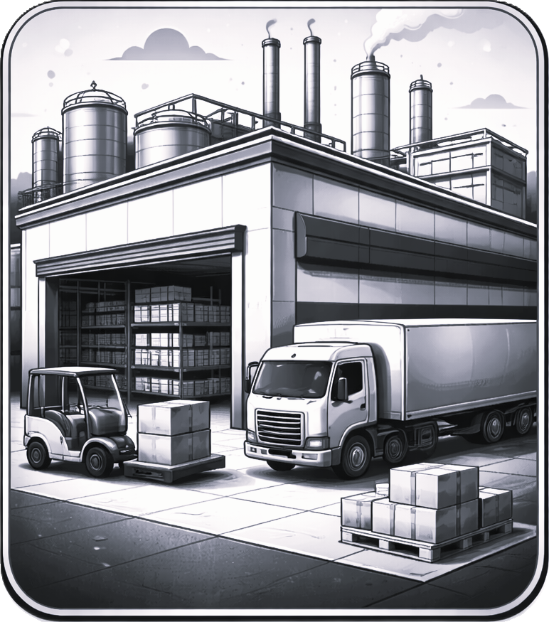 Warehouses and factories